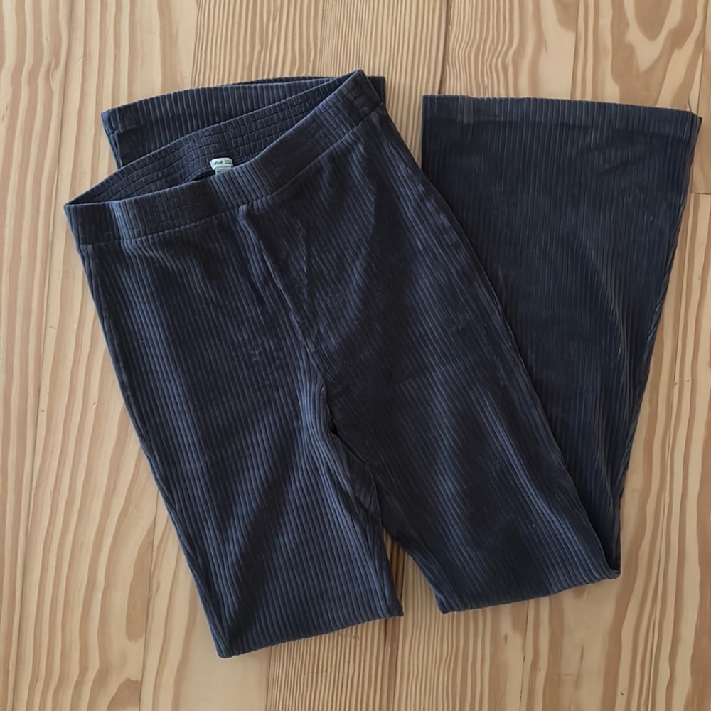 Aerie velvet flare pants